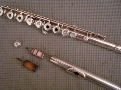 Liège de tête de flûte, tête de flûte, bouchon de liège de tête de flûte  2,16 x 0,74 pouces pour le remplacement de pièces de réparation de flûte