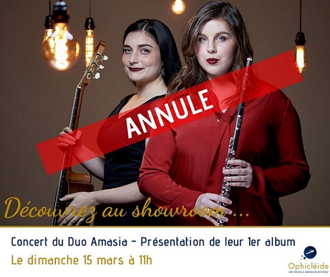 Voir  Concert du Duo Amasia - Présentation de leur 1er album